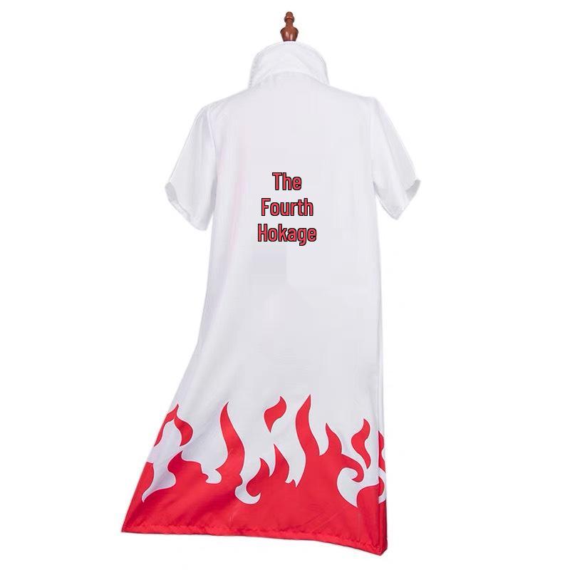Minato Namikaze Akatsuki Outfit: Naruto Vierter Hokage Cosplay Trenchcoat