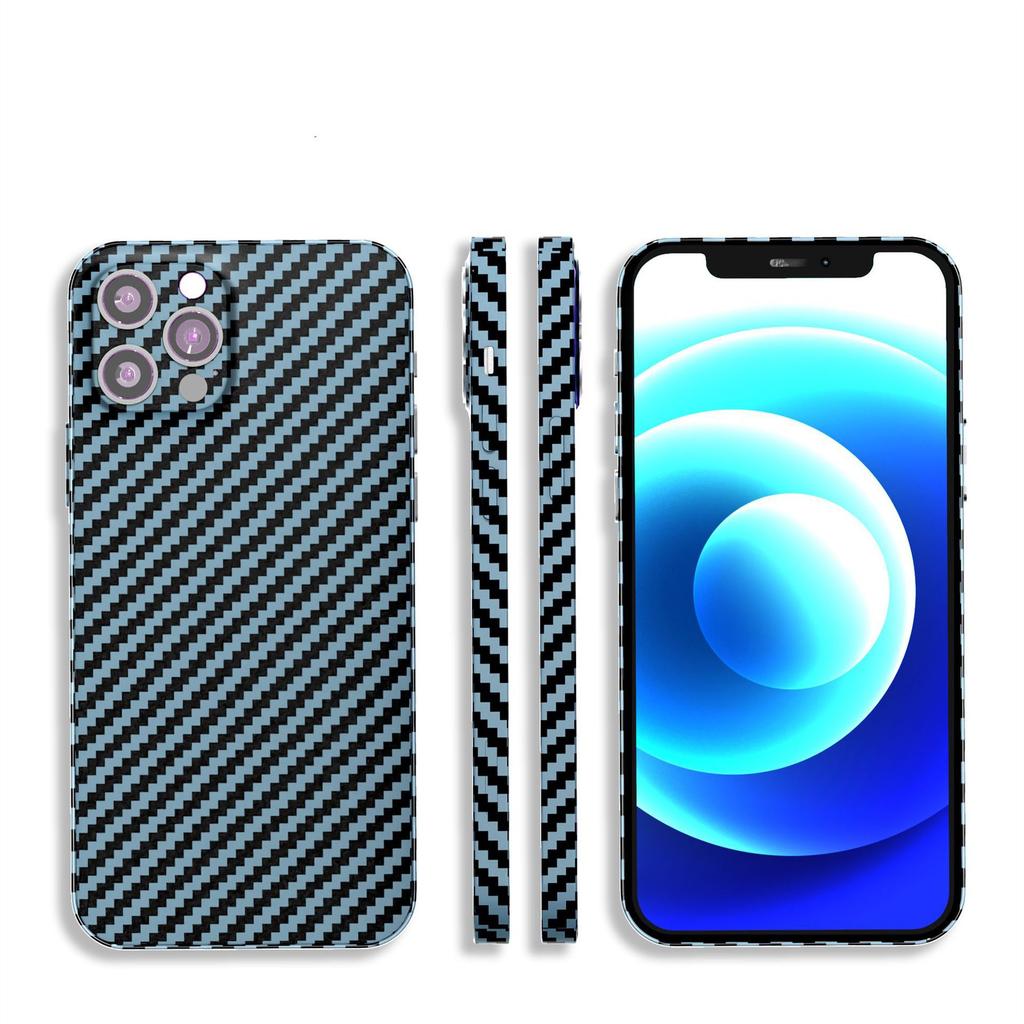 Applicable To Apple 11 Carbon Fiber Pattern PC Mobile Phone Case iphone11PROMAX Kevlar Ultra-thin All-inclusive Protective Case