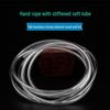 Dragon Scale Koi Braided Hand Rope: Transparent Soft Aquarium High-Pressure PU Oxygen Tube (Diameters 3-6mm)