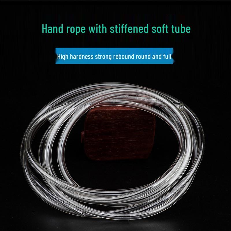 Dragon Scale Koi Braided Hand Rope: Transparent Soft Aquarium High-Pressure PU Oxygen Tube (Diameters 3-6mm)