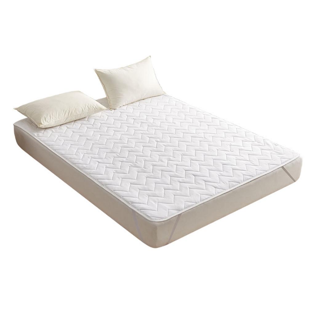 Mattress Pad Professional Slip Resistance Soft Comfortable Breathable Easy Care Single Quilted Bed