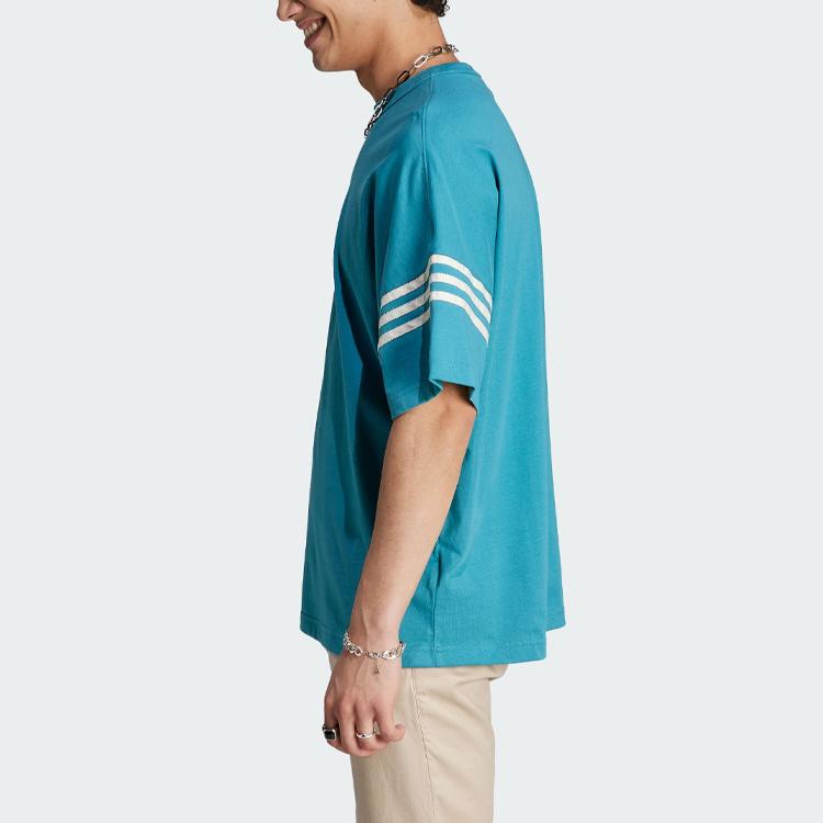 Adidas Originals Classic Three-Stripe Collection Short Sleeve Crew Neck T-Shirt Men Tops IM2093