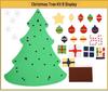 DIY Felt Christmas Tree & Ornaments Set for Kids