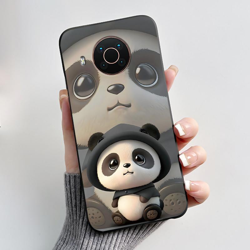 Viral Black Case For Nokia X20/Nokia X10 Fashion Dragon Kin Pattern Jelly Shell For Nokia X100 Shockproof Soft Cover