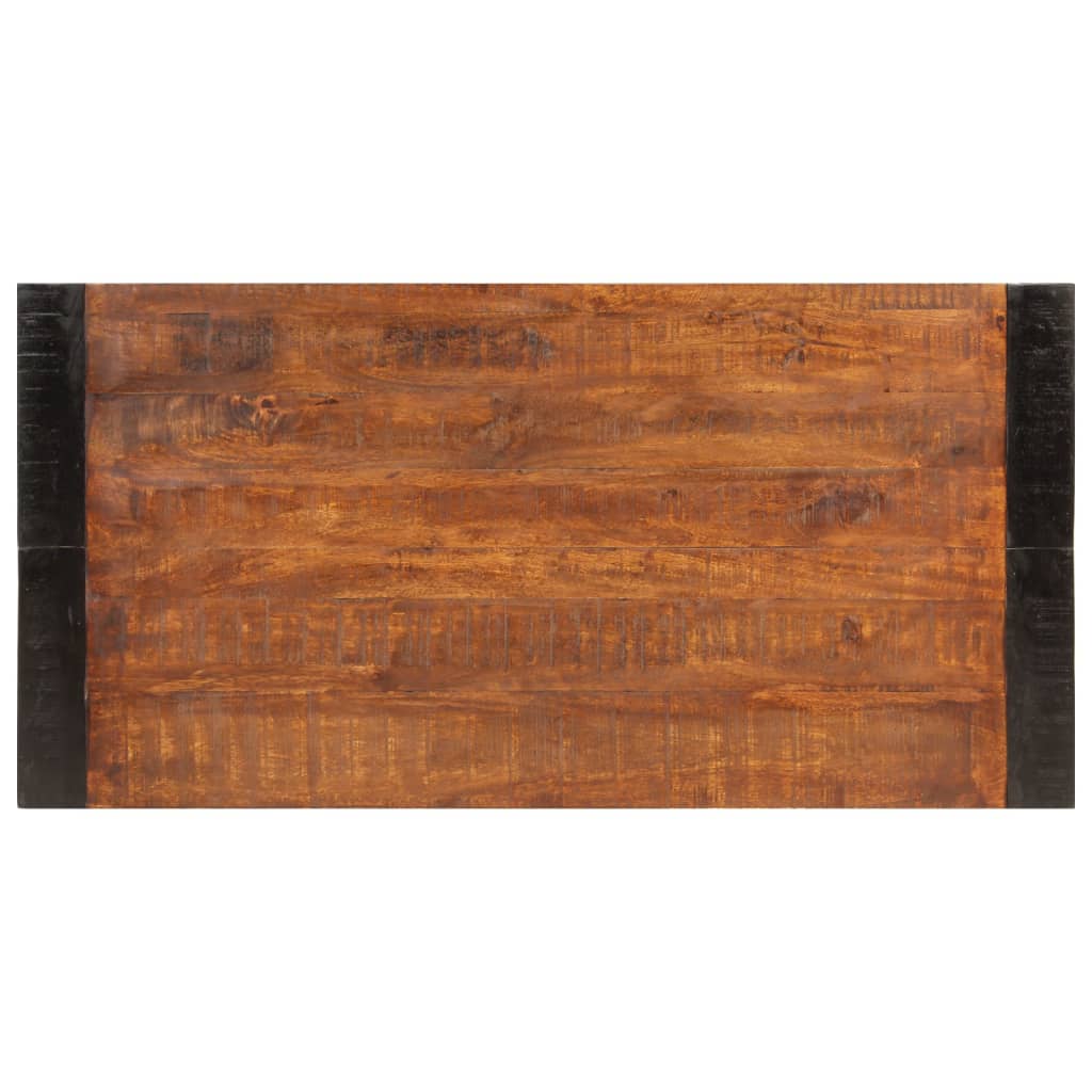 Dining Table Honey Brown 120 X 60 X 76 Cm Solid Mango Wood
