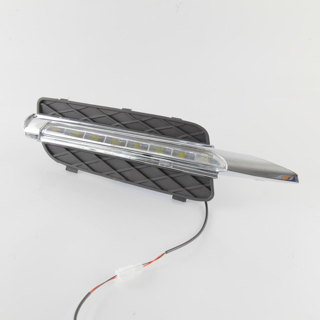 Chrome Daytime Running Lights for BMW X5 E70 (2007-2010)