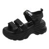 Beach sandals women's summer new trendy student muffin platform women's shoes dad sports sandals women