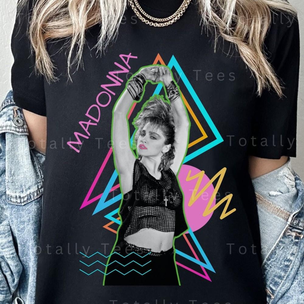 Футболка MADONNA Рубашка Футболка Футболка группы Винтажная Эстетика Футболка 1980-х Ретро Унисекс Футболка XL