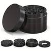 Grinder Zinc Alloy 4-Layer Grinder Non-Stick Coated Pollen Scraper Metal Grinder 40mm Size Portable Grinder Rolling Accessories