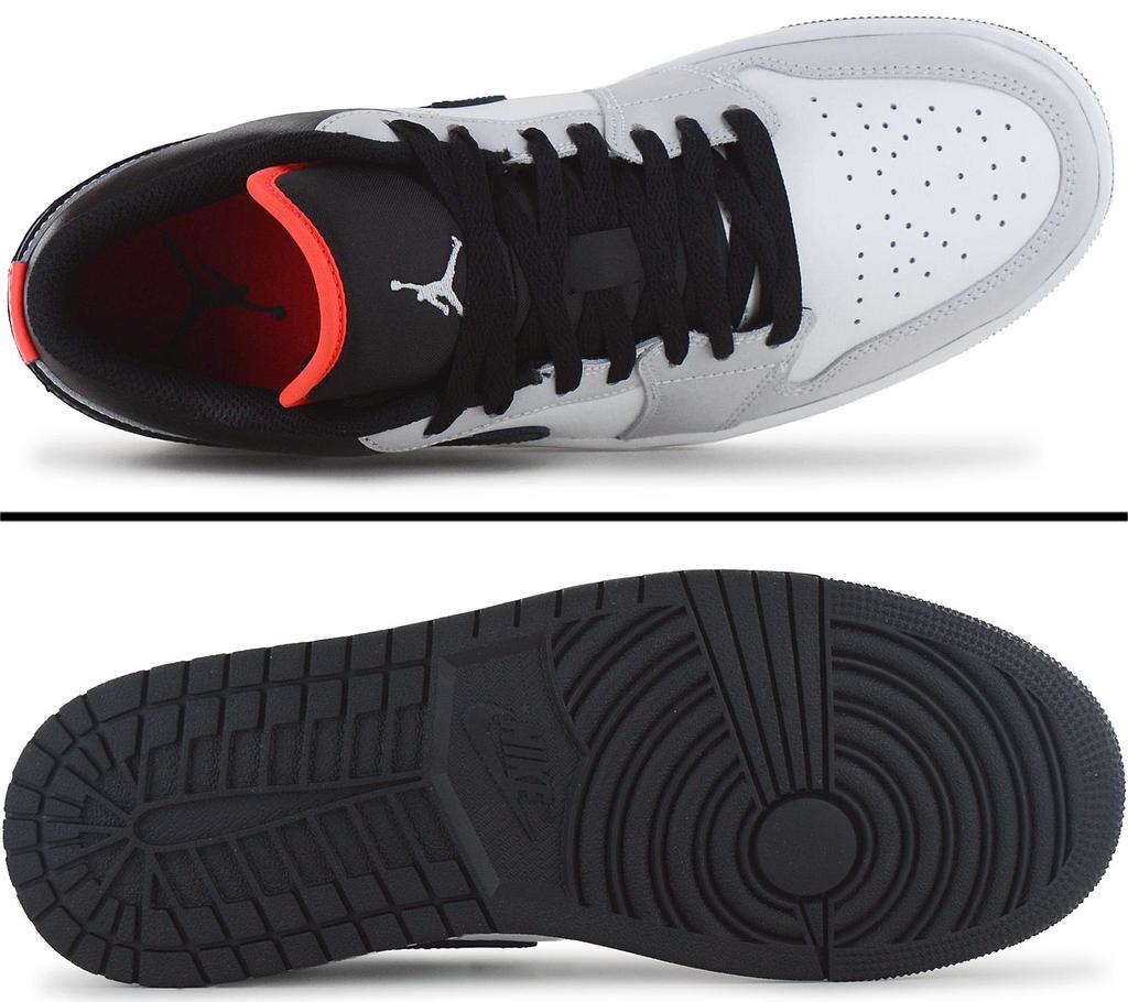 AIR JORDAN 1 Low - Men's Sneakers Shoes Leather 553558-045 ORIGINAL