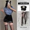 Xian Yi Sexy Uniform Sexy Temptation Police Buttocks Skirt Female Police Passion Clothes Free Cosplay Clothing 507