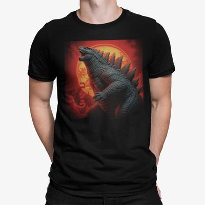 Film Movie Horror Sci-Fi Lustig Geschenk Geburtstag 80er 90er T-Shirt für Godzilla-Fans