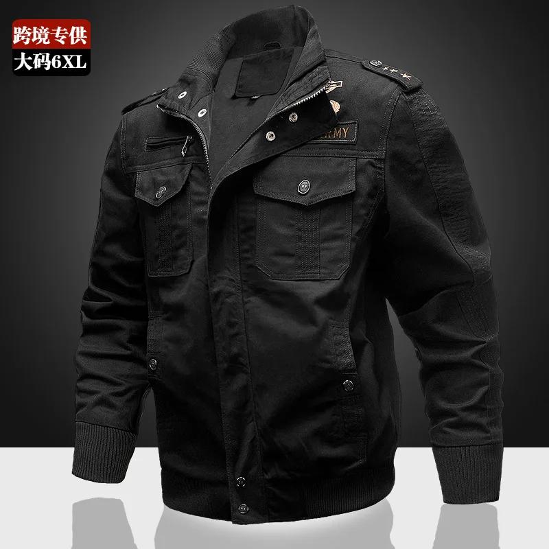 

Men s Motorcycle Jacket Special Forces Jacket Spring Autumn Motorcycle Equipment Breathable Multi Pocket Tactical Denim Jacket L
