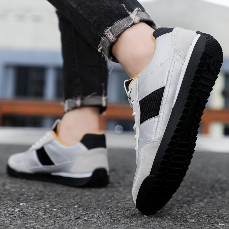 Men's shoes 2025 summer new soft-soled men's trendy shoes summer mesh breathable sports and leisure shoes