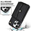 Wallet Case Diagonal Strap With Bracket Leather Cover For iPhone 17 16 15 Plus 14 Pro 13 Mini 12 Pro Max 11 Pro Max SE 2020 XS XR 8 7