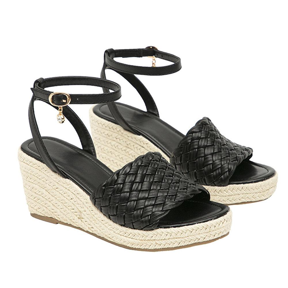 

Большой размер 43 Дропшиппинг Летние эспадрильи на платформе и танкетке Сандалии для женщин Повседневная женская обувь Рыбацкая обувь Удобная Хорошее качество 37