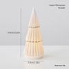 Nordic Style Ceramic Luminous Christmas Tree Ornament - Desktop Decoration Gift