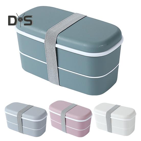 Heat Resistant Food Container 2 Layer Microwaveable Safe Multifunctional Food Container