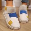 Brand Mix Color Snow Boots Women 2025 Winter Comfort Flat Heel Non Slip Ankle Boots Warm Short Plush Slip On Shoes for Woman