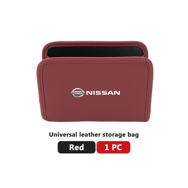 

For Nissan Car Accessories Square Leather Door Center Console Storage Box Qashqai Juke Sentra Altima Versa Maxima Almera Rogue