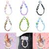 Beaded Keychain Car Key Ring Bangle Chain for Bags Purse Girls Gift