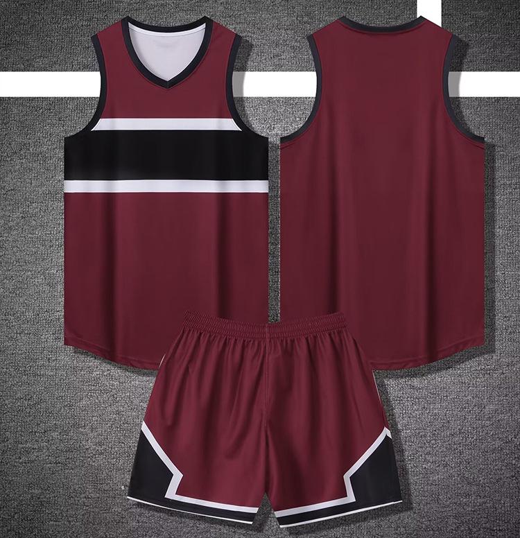 American Basketball Jersey Set Men S Jersey Game Jersey Female College Sports Vest Group Buying Clothes Summer Quick Drying M бордовый
