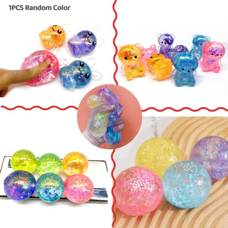 High-quality Aurora Teddy Bear Malt Sugar Squeeze Toy For Stress Relief Wholesale