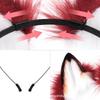 Faux Fur Wolf Ear Headband for Cosplay and Role-Playing