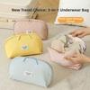 Zipper Pouch Intimate Apparel Organizer Large Capacity Bra Organizer Bag  Luggage Suitcase