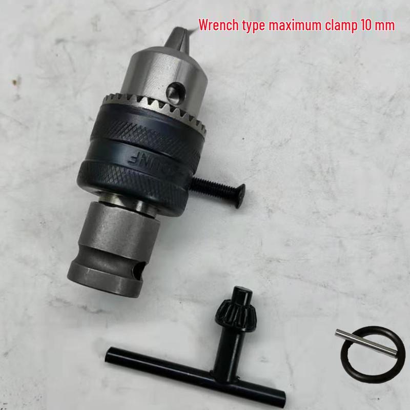 Electric Wrench Conversion Key: 12.7mm Hex To 1/4" Drill Bit Socket Adapter
