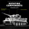 Militär Armee 1:28 Tiger Schwerer Panzer MOC Baustein Modell Ziegelsteine Sets Kreative Bausteine Spielzeug Festival Geschenk Für Erwachsenen Freund 1600+ Teile