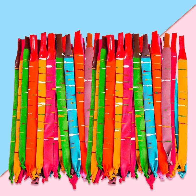 10/20pcs Rocket Balloon Flying Squeaking Mixed Color Outdoor Activities Games Latex Balloon Festive Wedding Party Decoration TMZ