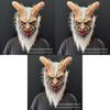 Furchteinflößende Latexmaske für Cosplay und Halloween-Verkleidungen