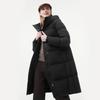 Tanboer Women's Mid-length Hooded Goose Down Jacket