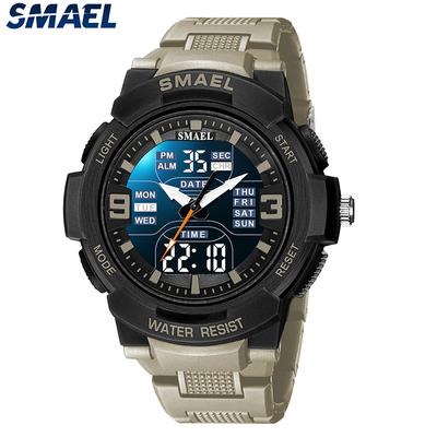 Pánske vojenské hodinky Nové módne hodinky Quartz náramkové hodinky Pánske vodotesné 50m športové hodinky Digital Shock Army Watch