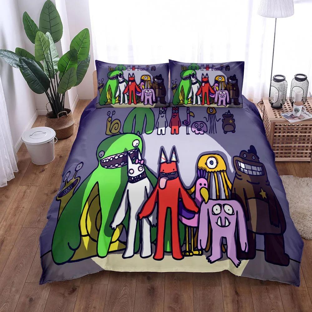 Cartoon Animal Duvet Cover Microfiber Pig Astronaut Red Balloon Pattern Bedding Set Space Universe Animal Theme King Quilt Cover