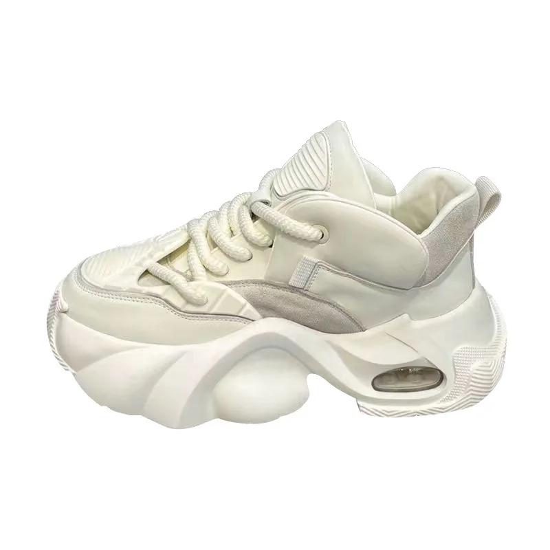 Neue Herrenschuhe mit Rabatt Frühling und Herbst Dicke Sohle Stoßdämpfende Lauf-Sneaker Klassische Freizeitschuhe Sneaker