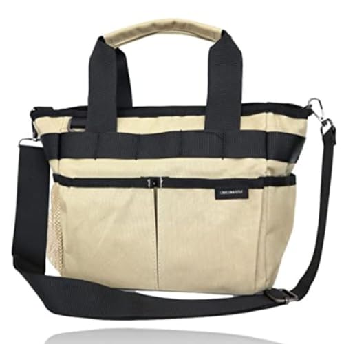 

LINOLUNA Golf Tote Bag for Men, Featured in the Golf Magazine EVEN [Waterproof with Shoulder Strap] Cart Bag/Golf Pouch