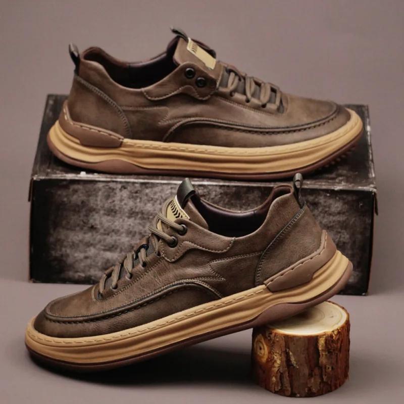 Fashion Italian Brand Men's Oxford Shoes High-quality Sole Leather Formal Shoes Casual Men's Work Shoes Commuting Daily Wear