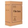 Deli A4 Kraft Paper Archival File Box