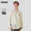 Mark Fairwhale Men's Heavyweight Round Neck Long-Sleeve Cotton T-Shirt