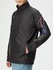 Mizuno MC Line Breath Thermo Lined Warmer and Black with Size Size S Jacket, Moisture-Wicking, Windproof, Water-Repellent, Gradient, 32ME2631,