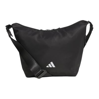 Verbiage 16.5L Solid Color Large Capacity Brand Logo Nylon Shoulder Crossbody Bag Unisex Bags Carbon-Black KF2487