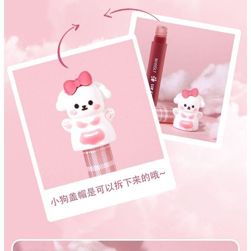 MANSLY - Puppy Series Watery Mirror Lip Gloss - 3 Colors
