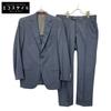 ISAIA Blue X Gray GREGORIO Silk Blend Striped Suit Suit Setup 48 Blue grayUsed