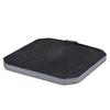 Mihiro "High-Durability Lava Plate" 20 x 20 x 2 cm thick, made of black basalt.