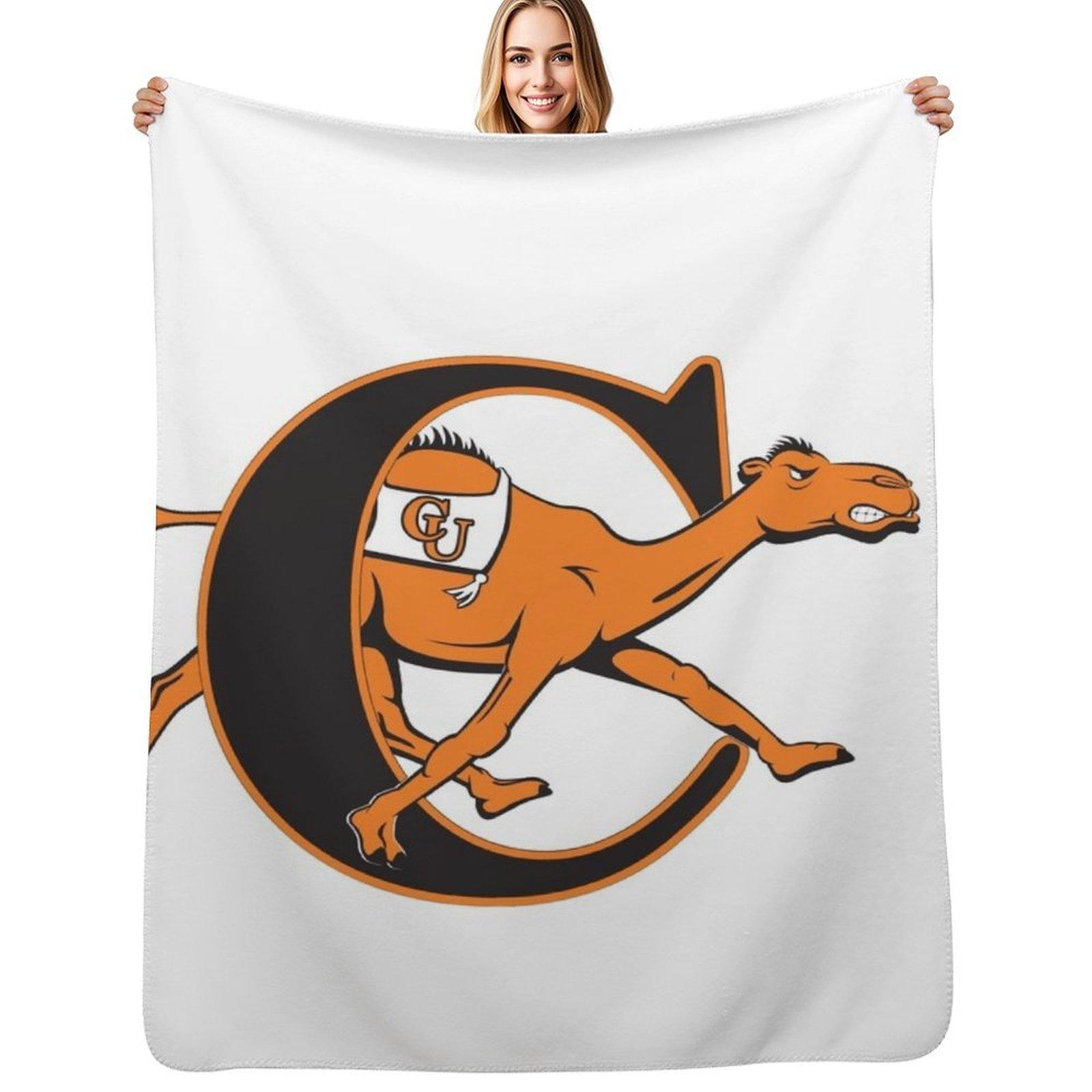 Campbell Fighting Camels Throw Blanket Warm Napping Blanket for Office Couch Bed 102x76cm(40x30in)
