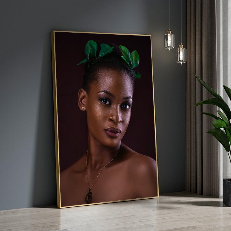 Personality Art Portrait Photography Decorative Painting Modern Living Room Sofa Background Mural Porch Hanging Painting Poster