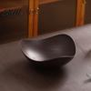 Decorative Fruit Platter Vintage Wood Grain Tray Food-Grade Snack Candy Serving Plate