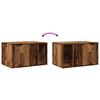 Vidaxl Litter Box Cabinet, Old Wood, 80X50X45 Cm